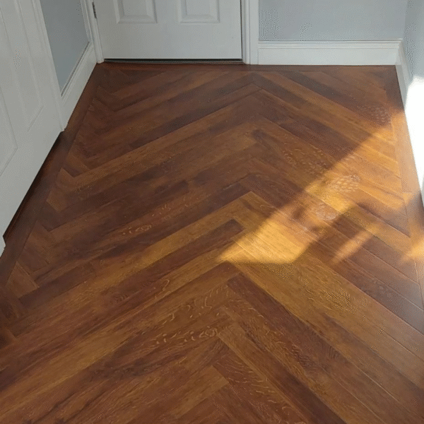Chestnut Chevron - Herringbone