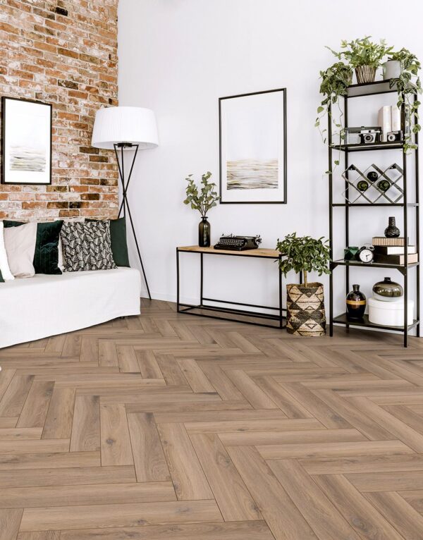 Rustic Oak - Herringbone