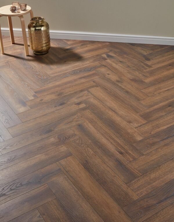 Espresso Oak - Herringbone